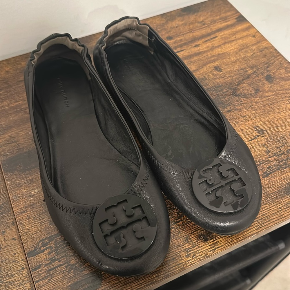 Tory Burch Ballet Flats black